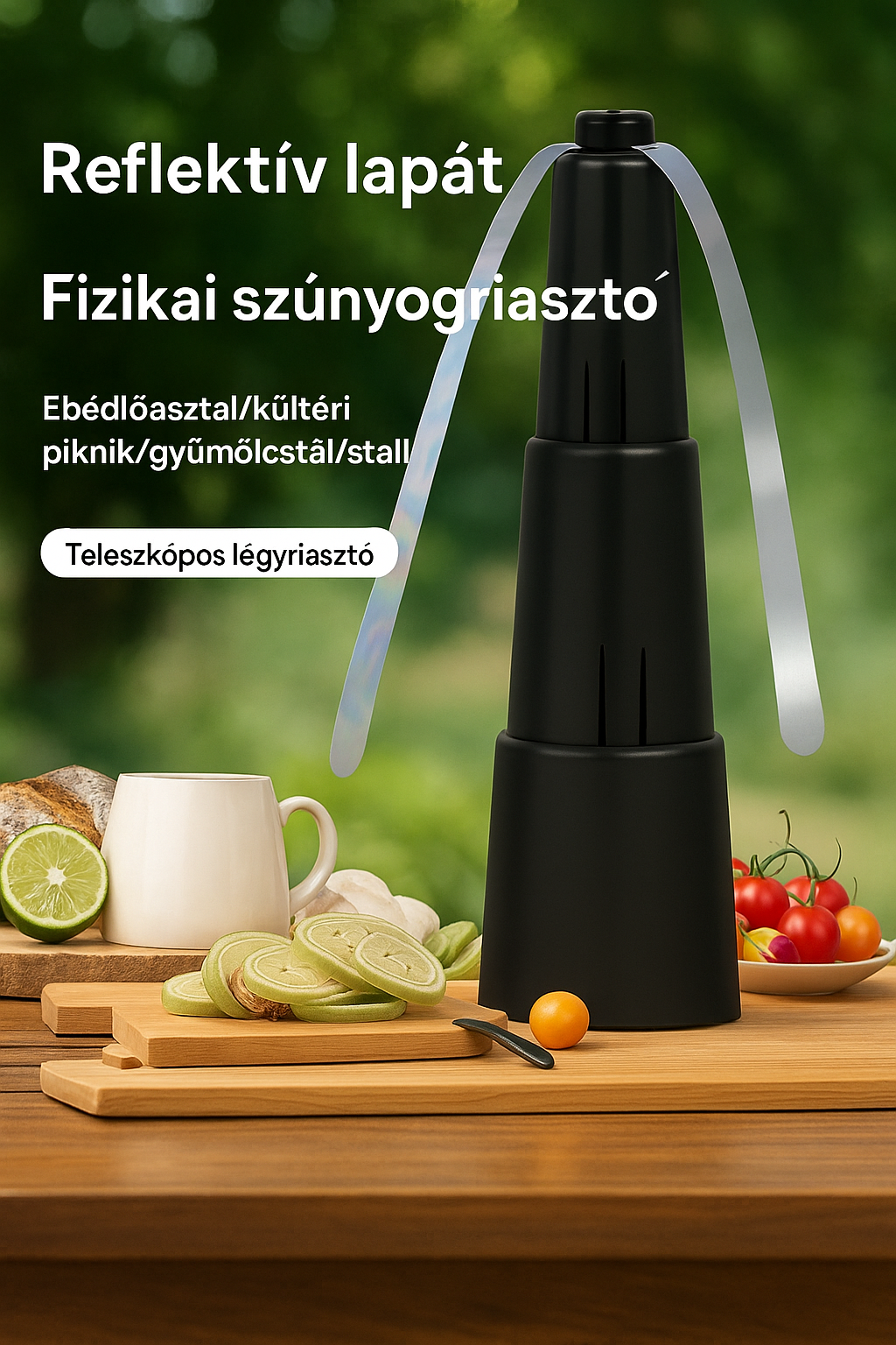 Teleszkópos Légyriasztó Holografikus Lapátokkal