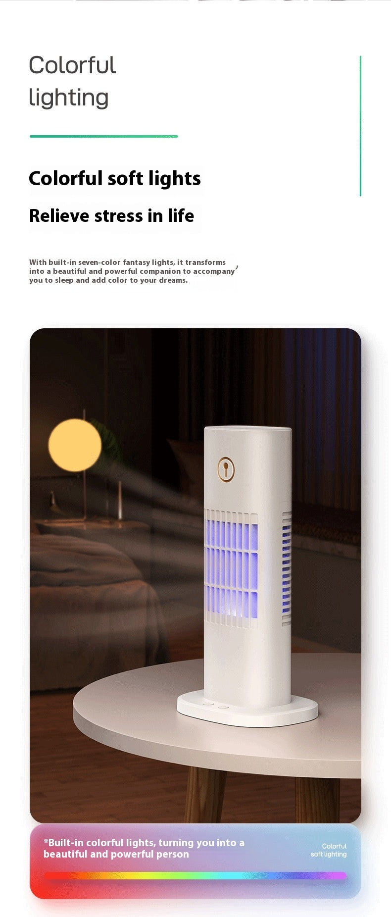 Mini Air Conditioner Fan USB Spray Household